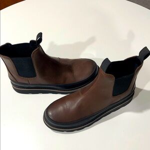 Sorel Slabtown Leather Chelsea Boots - Waterproof - Men’s 10D